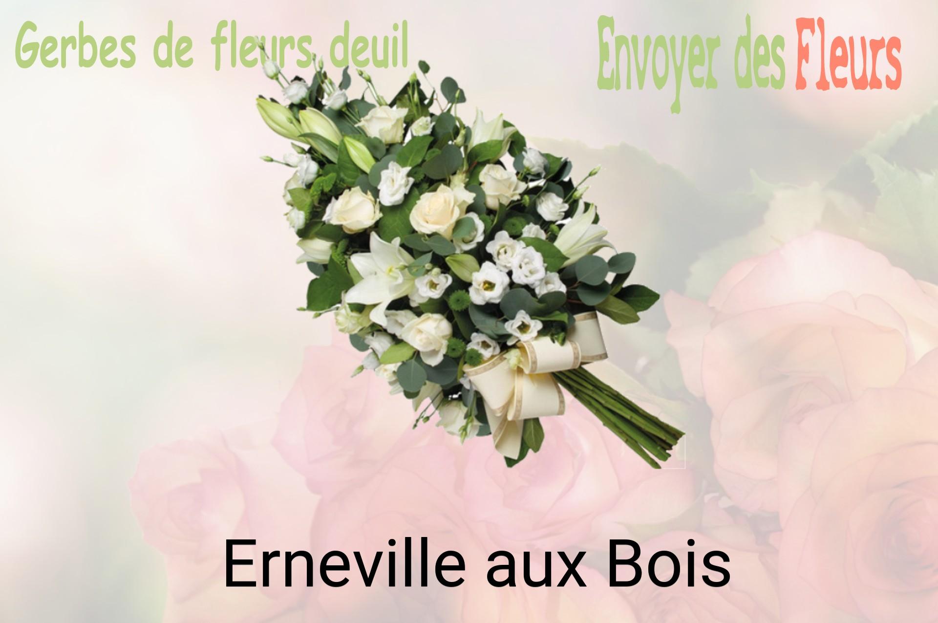 Gerbe de fleurs de deuil livrée à Erneville-aux-Bois